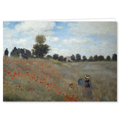 Ganymed Press - Les Coquelicots, Poppy Field, 1873 - Claude Monet